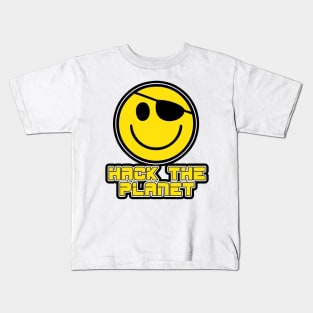 Hack the Planet Kids T-Shirt